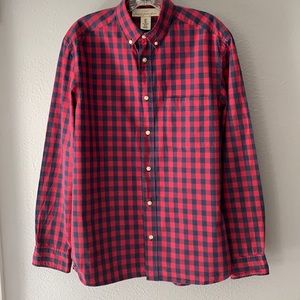 L.O.G.G by H&M Buffalo Plaid Button Down